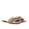 Sandalia plana amaretto para mujer V-H07-Z84