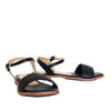 Sandalia plana negro para mujer V284-Z84