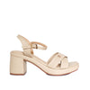 Sandalia tacon crema para mujer V556-Z84