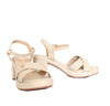 Sandalia tacon crema para mujer V556-Z84