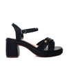 Sandalia tacon negro para mujer V556-Z84