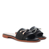 Sandalia plana negro para mujer V720-Z84