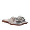 Sandalia plana plata para mujer V720-Z84