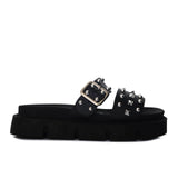 Plataforma baja negro para mujer V857-Z84