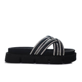 Plataforma baja negro para mujer V865-Z84