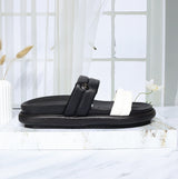 Plataforma baja talco x negro para mujer V915-Z84