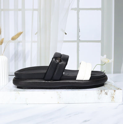 Plataforma baja talco x negro para mujer V915-Z84