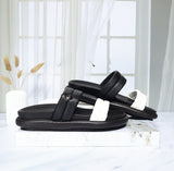 Plataforma baja talco x negro para mujer V915-Z84