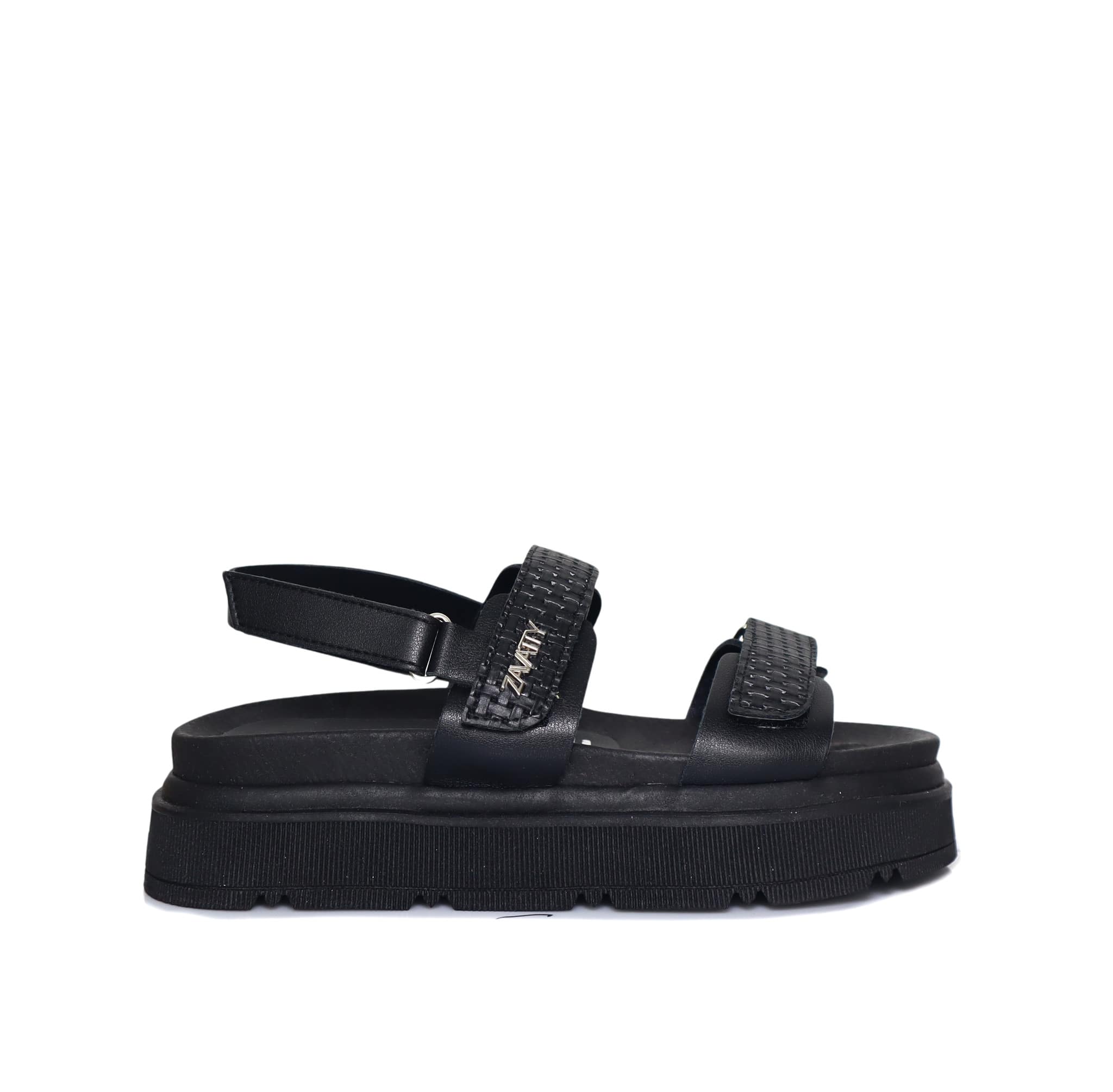 Plataforma baja negro para mujer V920-Z84
