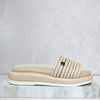 Sandalia canoa beige para mujer V964-Z84
