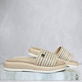 Sandalia canoa beige para mujer V964-Z84
