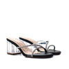 Sandalia tacon negro para mujer W07-Z471