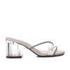 Sandalia tacon talco para mujer W07-Z471