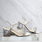 Sandalia tacon talco x murano para mujer W30-Z471