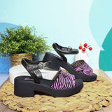 Vtniña negro x rosa para mujer VTN23376