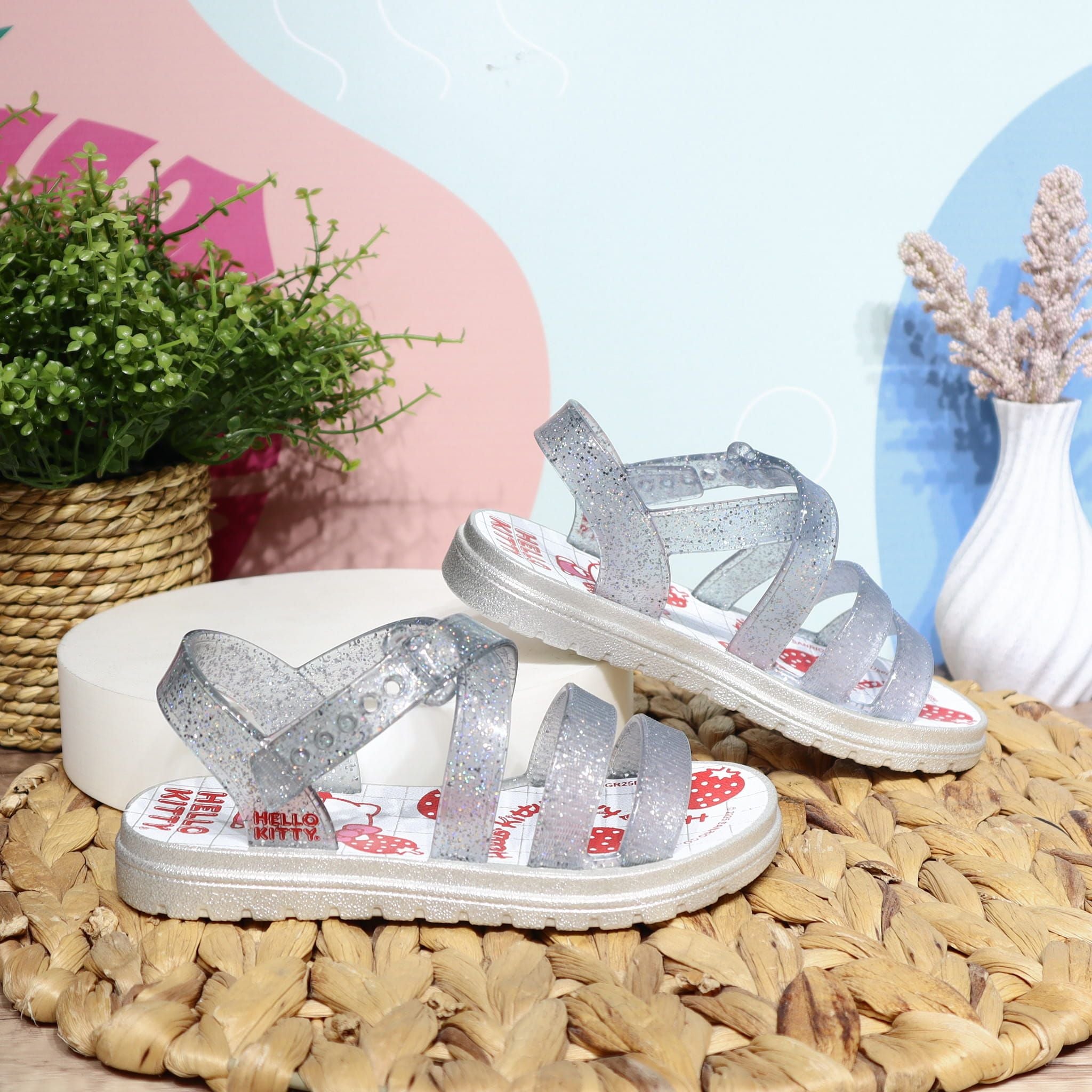 Vtniña hello kitty plata para niña VTN23431