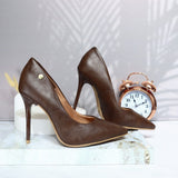 Tacon chocolate para mujer 1421-Z642