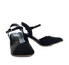 Tacon negro nobuck x negro para mujer 235-1-Z610