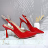 Tacon rojo charol para mujer 2577-Z134