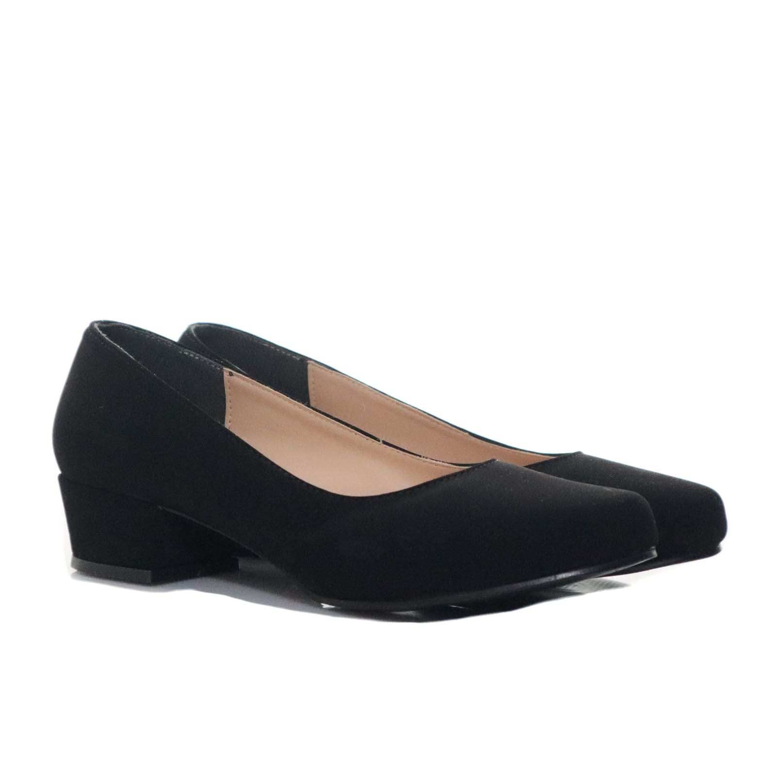 Tacon negro nobuck para mujer 3050-Z461