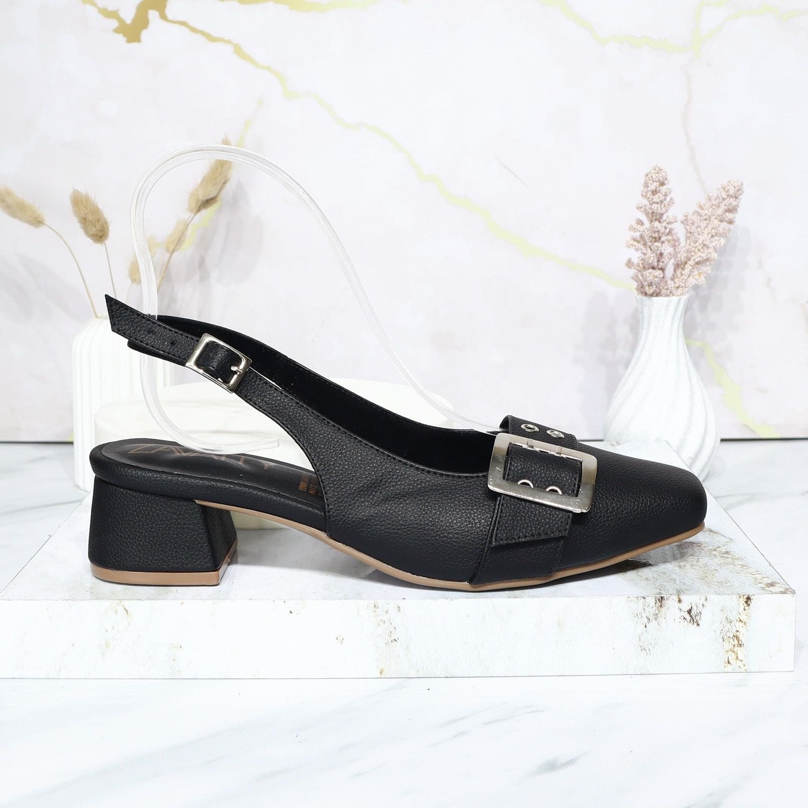 Tacon negro para mujer 448-Z610