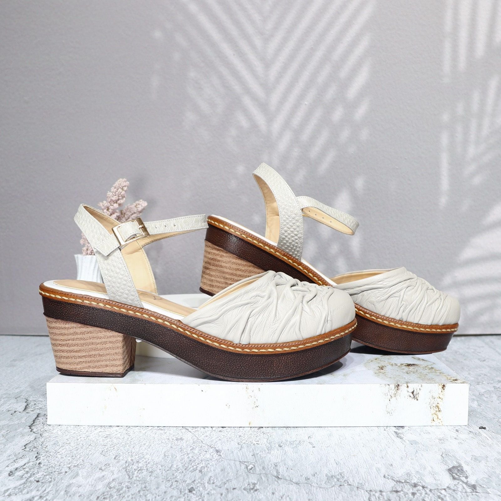 Sleidy crudo cuero para mujer S126-Z06