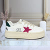 Tenis beige x verde x fucsia para mujer 129-Z329