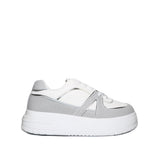Tenis blancox gris para mujer 153-3-Z287