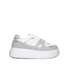 Tenis blancox gris para mujer 153-3-Z287
