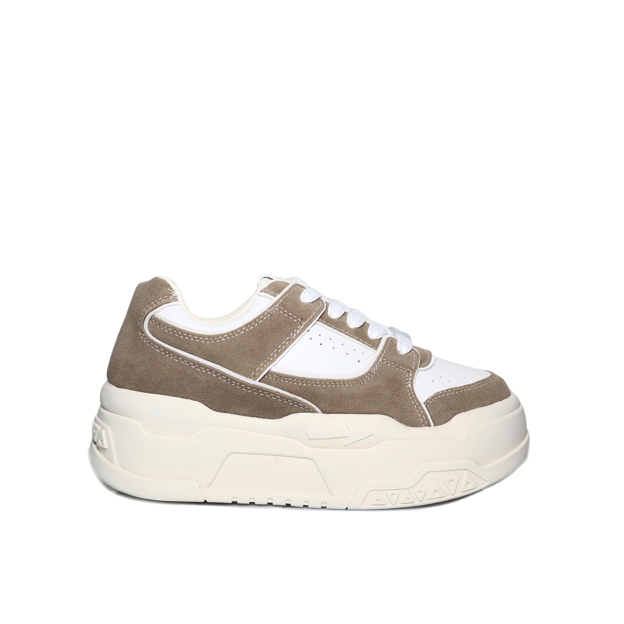Tenis beigexcamel para mujer 174-Z287