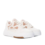 Tenis beige x nude para mujer 182-Z273