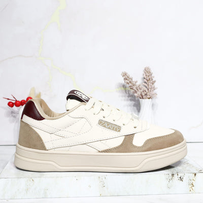 Tenis camel x beige para mujer 1888-Z273