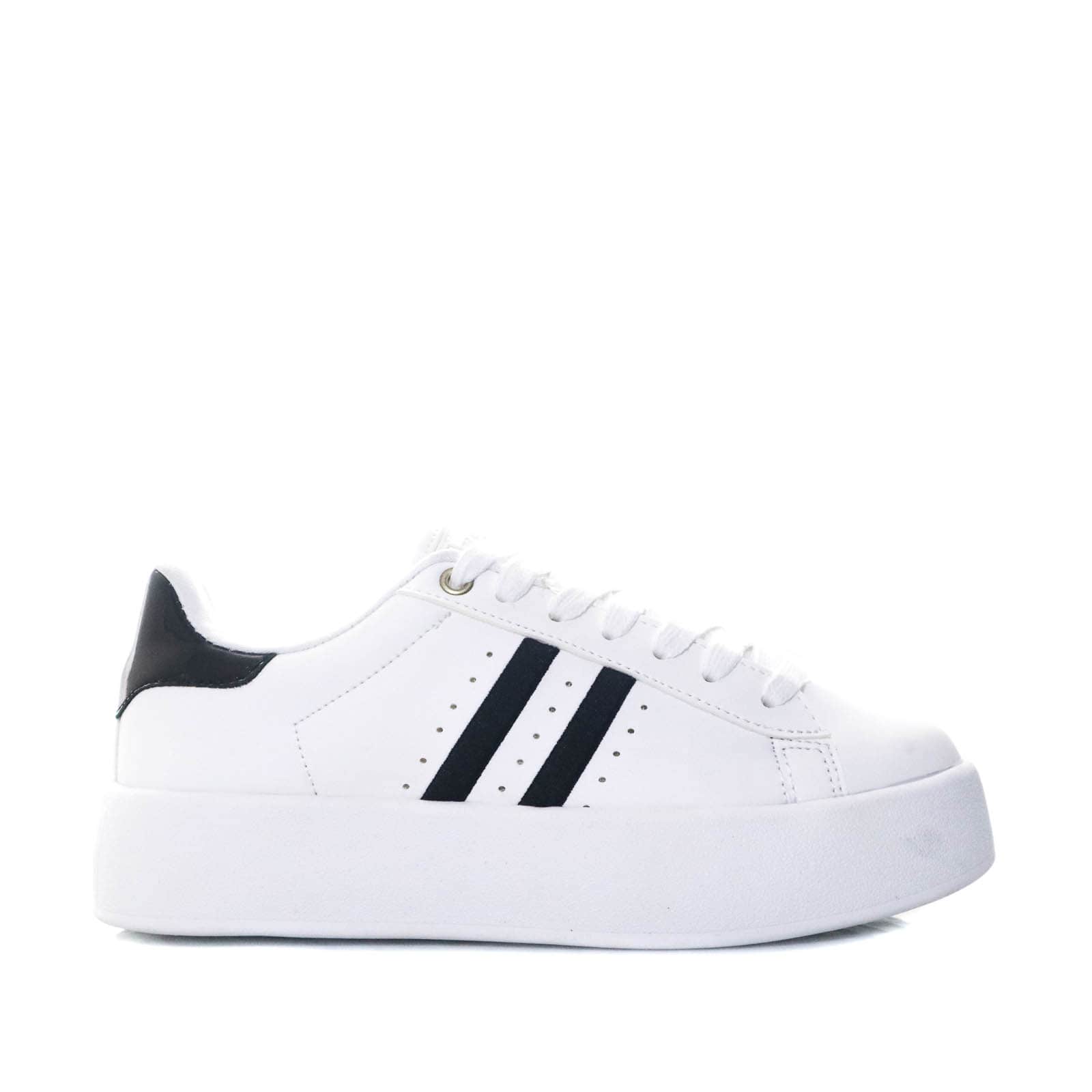 Tenis blanco x negro para mujer 191-Z273