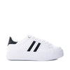 Tenis blanco x negro para mujer 191-Z273