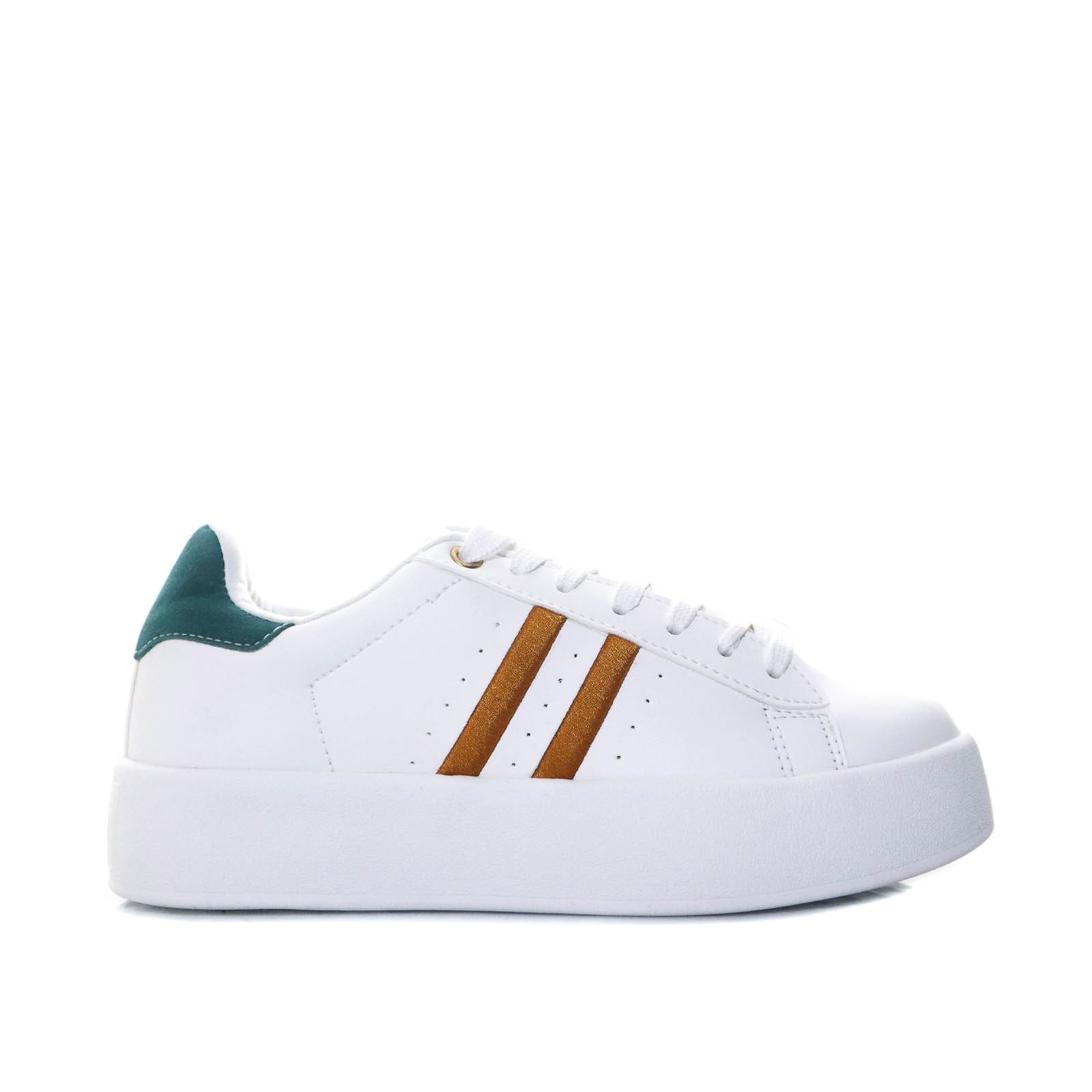 Tenis blanco x verde para mujer 191-Z273