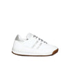 Tenis blanco x plata para mujer 206-Z273