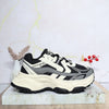 Tenis negro x gris para mujer 25058-Z477