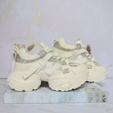 Tenis beige para mujer 2550-Z631