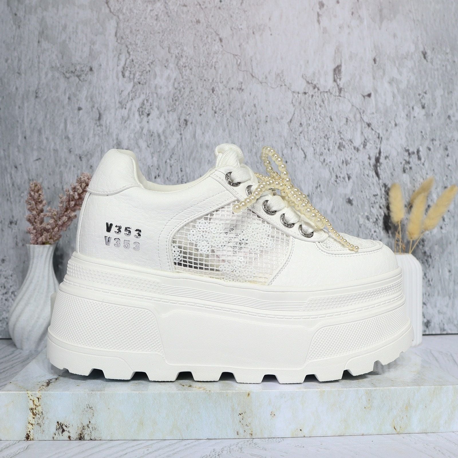 Tenis blanco para mujer 2554-Z631