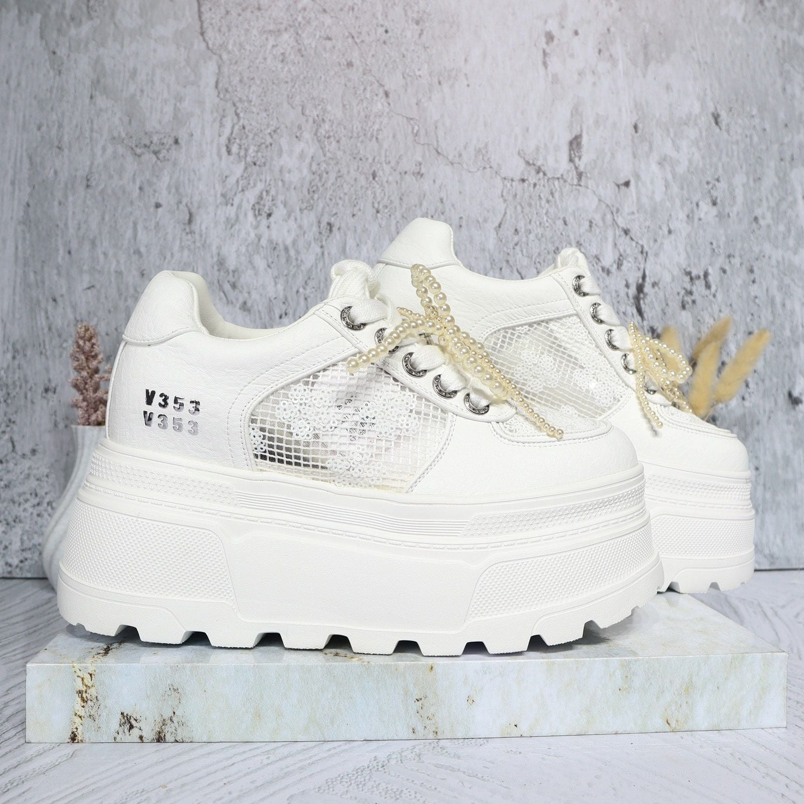 Tenis blanco para mujer 2554-Z631