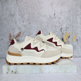 Tenis talco x vinotinto para mujer 2559-Z630