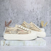 Tenis champaña para mujer 2562-Z630