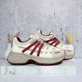 Tenis blanco x vinotinto para mujer 2563-Z630