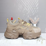 Tenis cafe x amarillo para mujer 2587-Z631