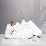 Tenis blanco x beige para mujer 2588-Z786