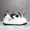 Tenis blanco x negro para mujer 2588-Z786