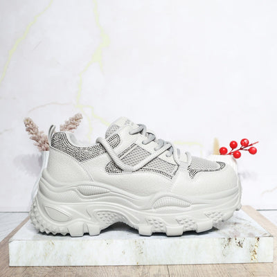 Tenis gris para mujer 2594-Z631
