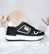 Tenis negro x blanco para mujer 1230-Z275