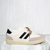Tenis beige x negro para mujer 8049-Z802