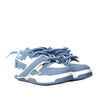 Tenis blanco x azul para mujer KF04-Z398